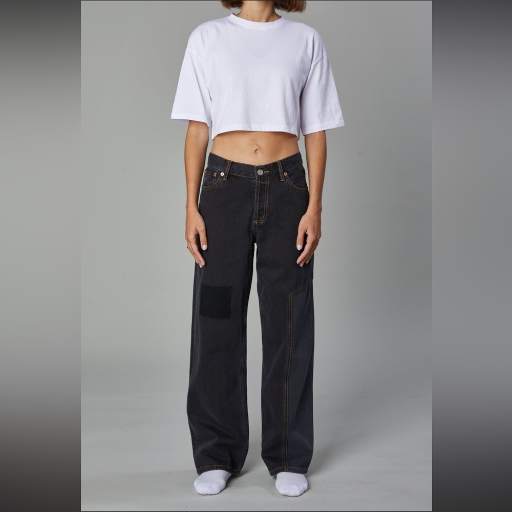 Still Here Skater Jean in Washed Black